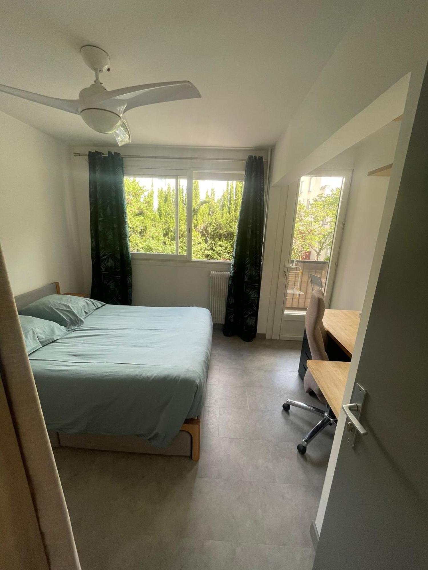 Chambre Avec Salle D'Eau Privee Dans Appartement Partage 200 M Du Tram Montpellier Eksteriør billede