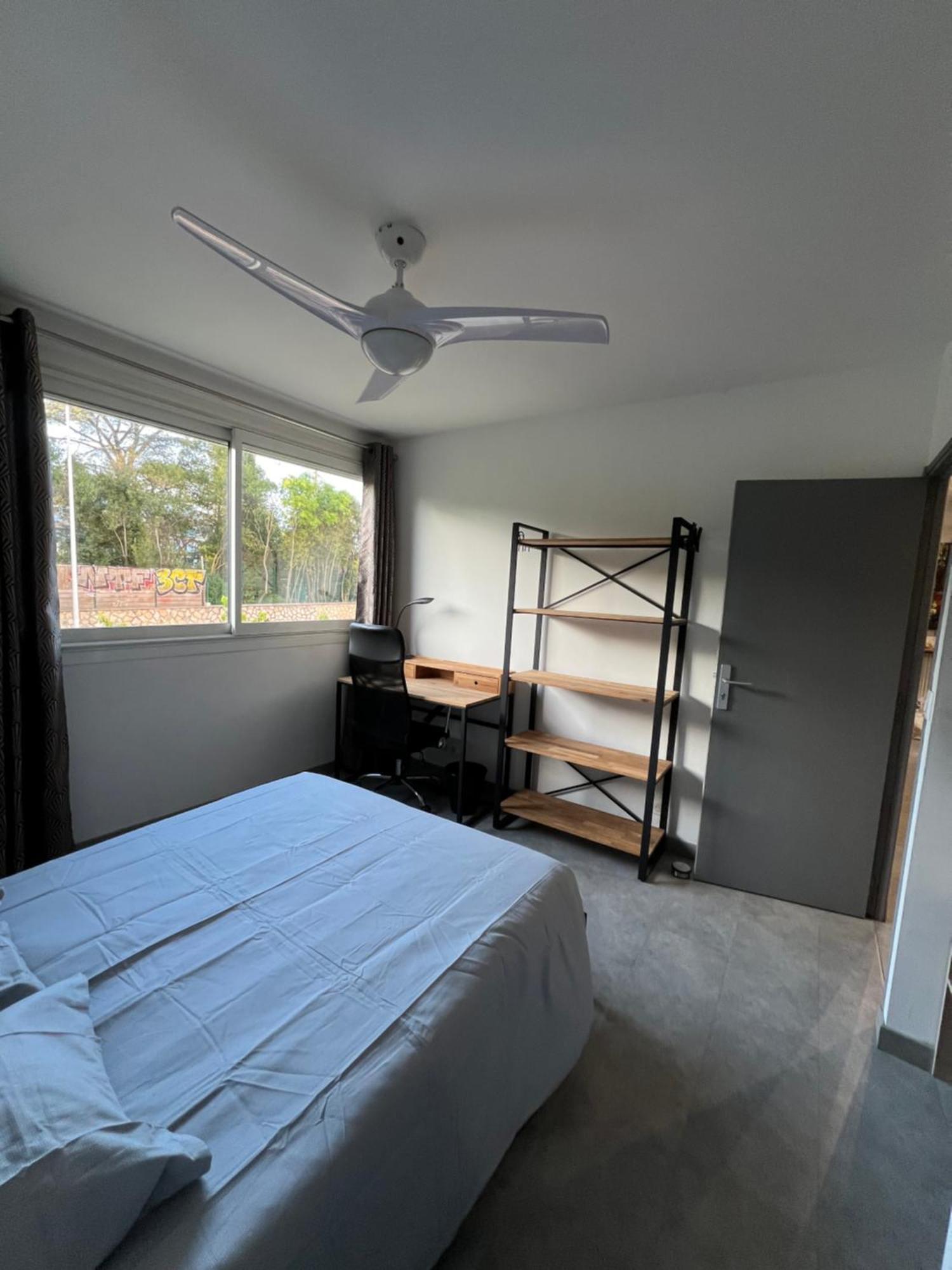 Chambre Avec Salle D'Eau Privee Dans Appartement Partage 200 M Du Tram Montpellier Værelse billede